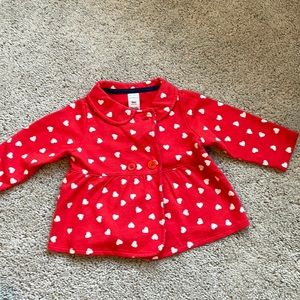 Pink jacket. 9 months